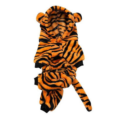 Mažo šuns drabužiai Tiger Cos Keturkojai rudens žieminiai drabužiai Meškiukas Katė Kamštinas Mažas Šuo šuniukas Naminio gyvūno maskuotė Žieminiai Kawaii Drabužiai