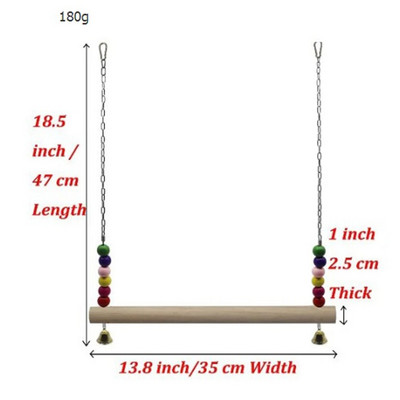 Vištienos siūbavimo paukščiai, kąsnantys žaislai, paukščiai, papūgos, ešerys dideliems paukščiams, vištienos ešeriai, sūpynės tiltas, tvirtas medinis rankų darbo stovas