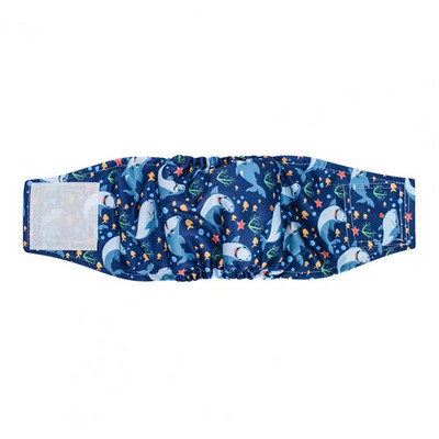 Vīriešu suņu vēdera joslas autiņbiksītes stiprinājuma lente, regulējama ar augstu uzsūkšanas spēju, necaurlaidīga, ērta, elpojoša nesaturēšanas treniņiem