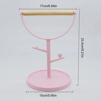 Paukščių tupintis Paukščių žaidimo papūgėlės stovas Treniruotės papūgos žaidimų stovas Nešiojami paukščių narvelio žaislai, skirti kaktieliams.