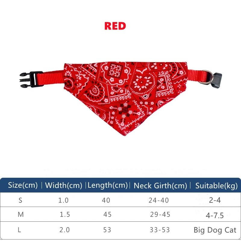 Guler pentru pisici, minunat, ajustabil, dimensiune S/M/L, pentru câine, pisică, cravată pentru animale de companie, cravată triunghiulară cu saliva, guler bandană pentru câine, cu piele PU