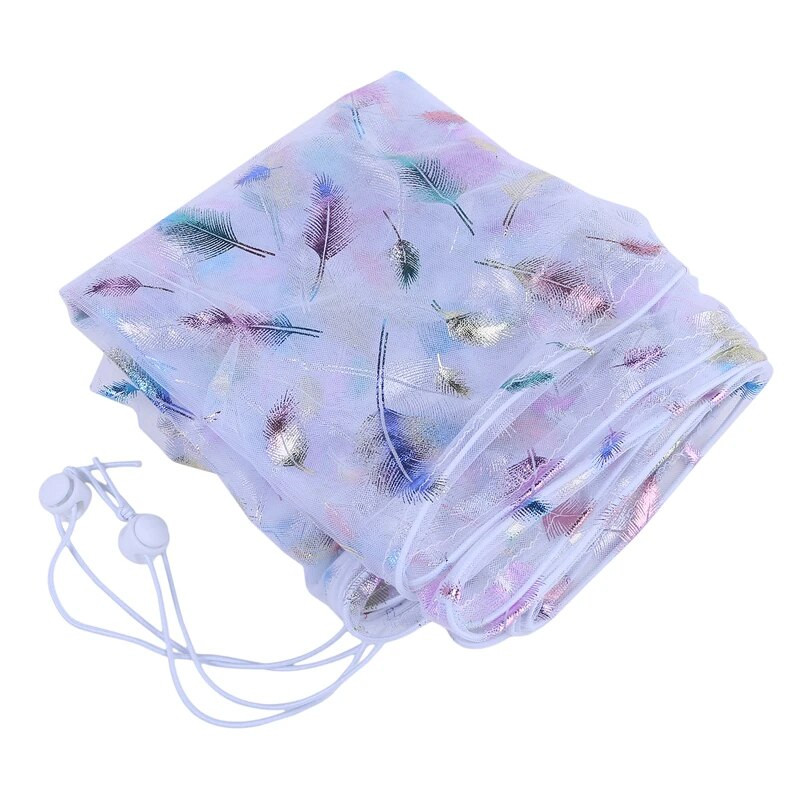 Linnupuuri kate Tolmukindel linnuseemnevõrgu seemnepüüdja Nailonvõrgust linnuseemne võrgukaitse linnupuuri tähtede jaoks /ühtlane värv