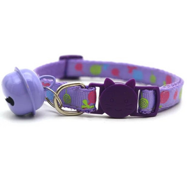 Kaelarihm Candy Avokaado Ripats Kassi ruuduline Kassi kaelarihmad Kella multifilmi kaelakee Reguleeritav kaelarihm kassile väikesele koerale lemmiklooma kassi tarvikud