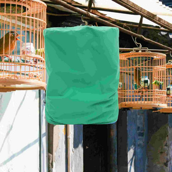 Калъфи за клетки за птици Плат за голяма клетка за папагали Ветроустойчив водоустойчив предпазител за щит Класически кръгъл купол Калъф за клетка за птици (произволен цвят)
