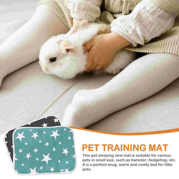 Pet Pee Mat Cage Liner Възглавница за многократна употреба Подложка за пелени за хамстер за миещо се обучение морско свинче