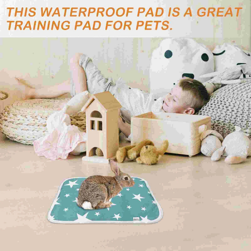 Pet Pee Mat narvelio įdėklas Daugkartinio naudojimo pagalvėlė žiurkėno vystyklų įklotas plaunamam jūrų kiaulytės dresavimui
