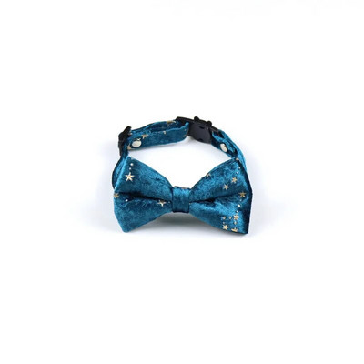 Aksominė katės apykaklė Reguliuojama saugos sagtis kačiuko peteliškės mielas peteliškės šuniukas Čihuahua karoliai naminių gyvūnėlių priedai