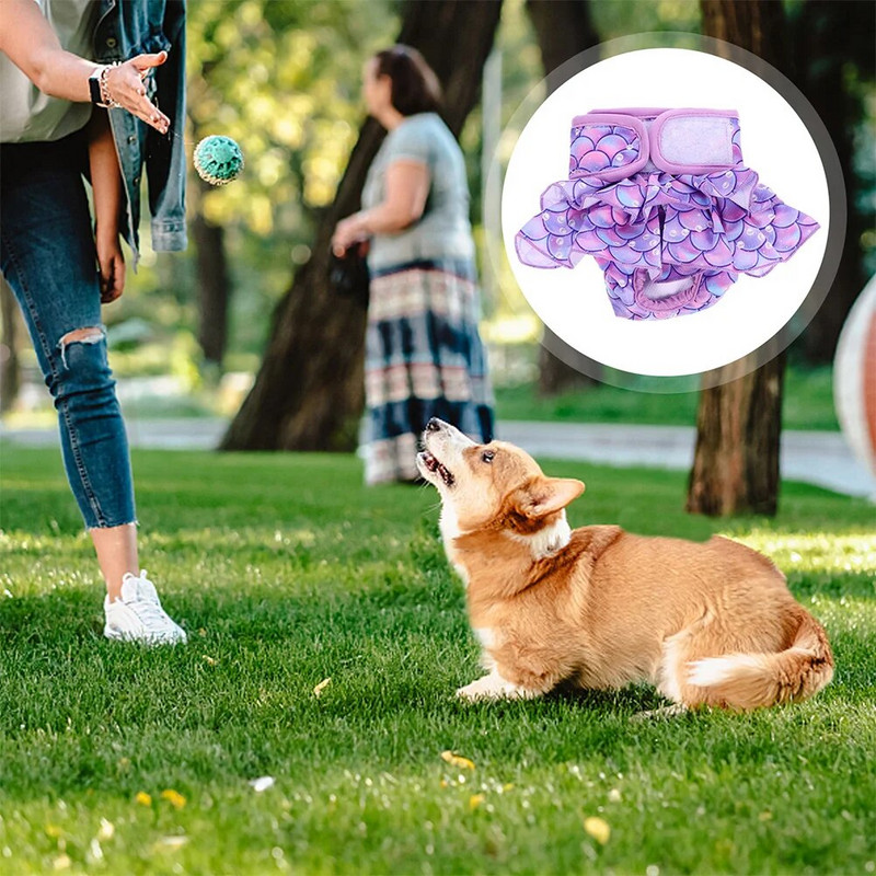 Biksītes mājdzīvnieku fizioloģiskās bikses sanitārās autiņbiksītes suns perioda autiņbiksītes karstuma sirēna kucēns atkārtoti lietojamas mātītes iekštelpās