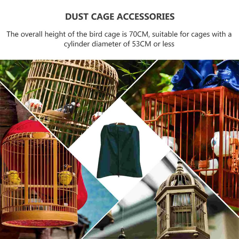 POPETPOP Universalus paukščių narvelio dangtelis paukščių kaktilo lizdo skydo pagalbininkas paukščių sijonų priedų ekranui be narvelio (atsitiktinis