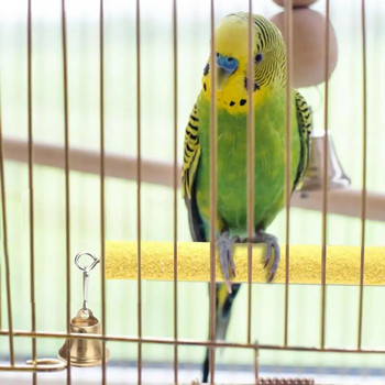 Βάση για πέρκα πουλιών για κλουβί Ξύλινο ψαλιδάκι με πόδι παπαγάλου Παιχνίδι Πέρκα ραβδί Bird Chewing Toys For Sparrow Cockatiels Parrot Budgies
