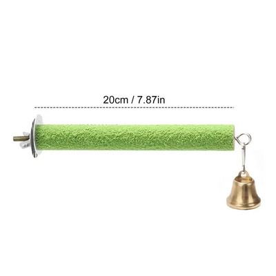 Paukščių ešerių stovas narveliui Medinės papūgos letenų kirpimo žaislas Ešerio lazdelė Paukščių kramtymo žaislai Žvirbliams Papūgėlėms