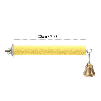 Paukščių ešerių stovas narveliui Medinės papūgos letenų kirpimo žaislas Ešerio lazdelė Paukščių kramtymo žaislai Žvirbliams Papūgėlėms