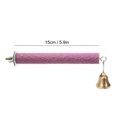 Paukščių ešerių stovas narveliui Medinės papūgos letenų kirpimo žaislas Ešerio lazdelė Paukščių kramtymo žaislai Žvirbliams Papūgėlėms