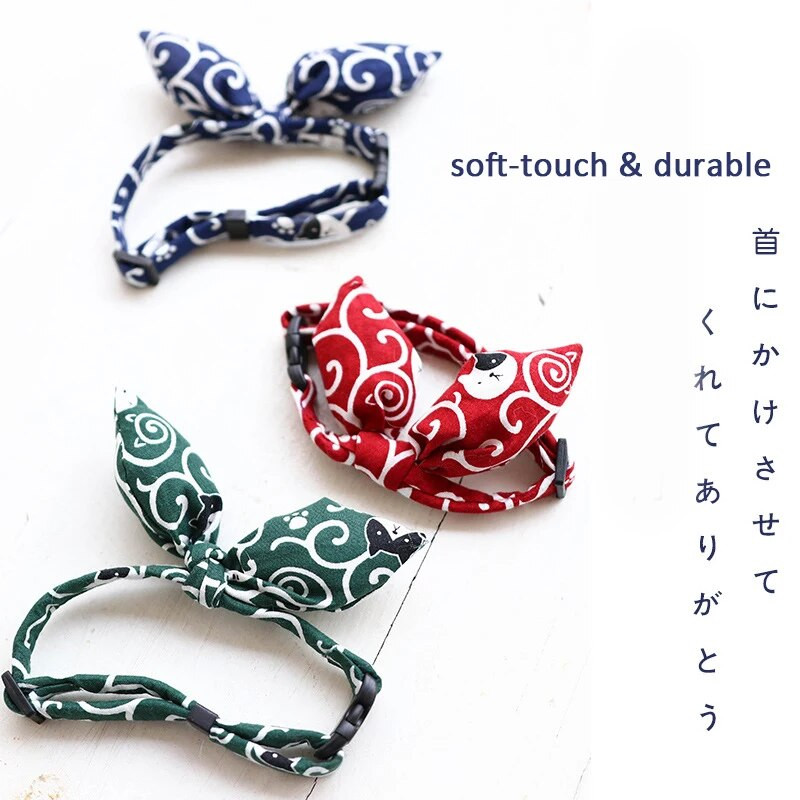 Kačių antkaklis Bowtie kačių antkaklis katėms ir mažiems šunims Priedai katės antkaklis kačiukui naminių gyvūnėlių gaminiai Čihuahua peteliškės karoliai