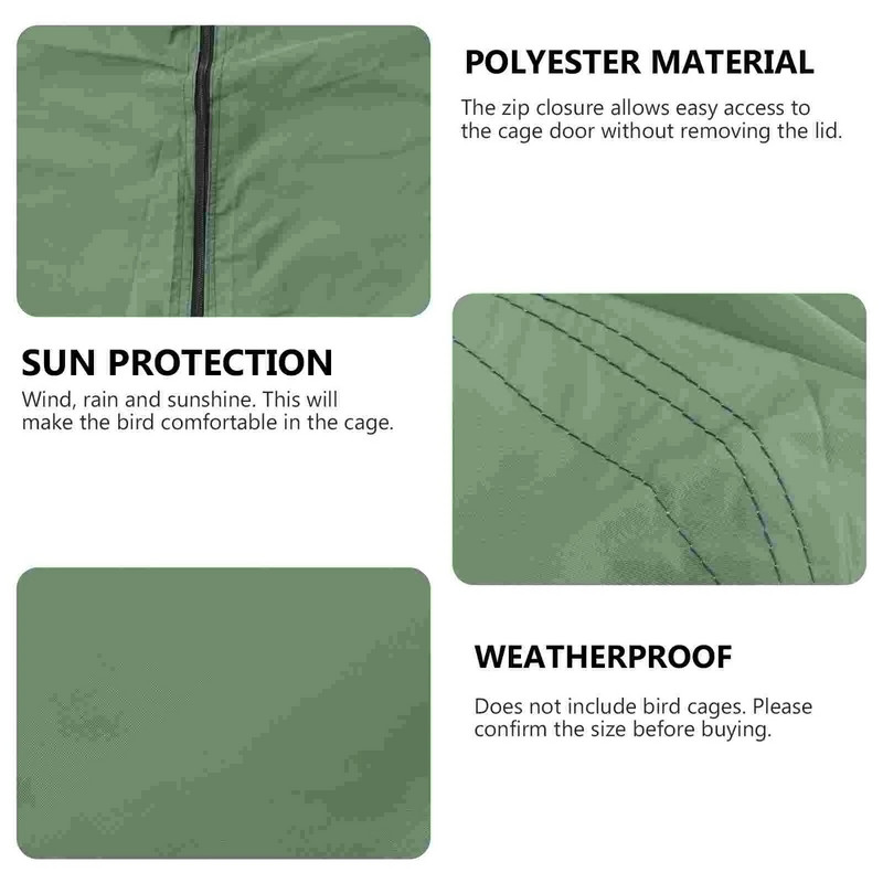 Paukščių narvelių dangčiai Papūgos tinklinis dangtelis narvelis Paukščių lizdas Cockatiel paukščių narvelio priedų šešėliavimo audinys be narvelio (atsitiktinė spalva)