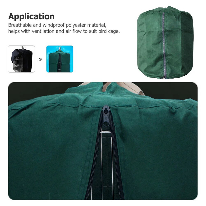 Suknelė, apvali paukščių narvelio kombinezonas, daugiafunkcis paukščių narvelis, apsaugantis nuo poliesterio
