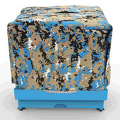 1 gab. Papagaiļa būra pārsegs Aizsargpārklājums Būra pārsegs Balsta būris Apģērbi izlases krāsā