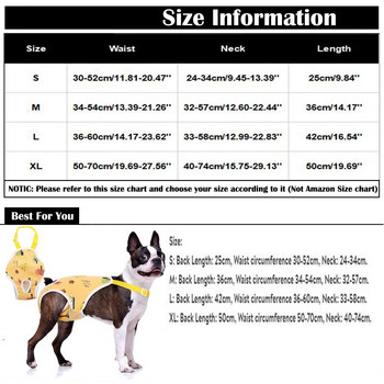 Εσώρουχα υγιεινής πάνα για σκύλους με ζαρτιέρες, παντελόνι Pet Physiological ρυθμιζόμενα άνετα εσώρουχα για θηλυκά σκυλιά