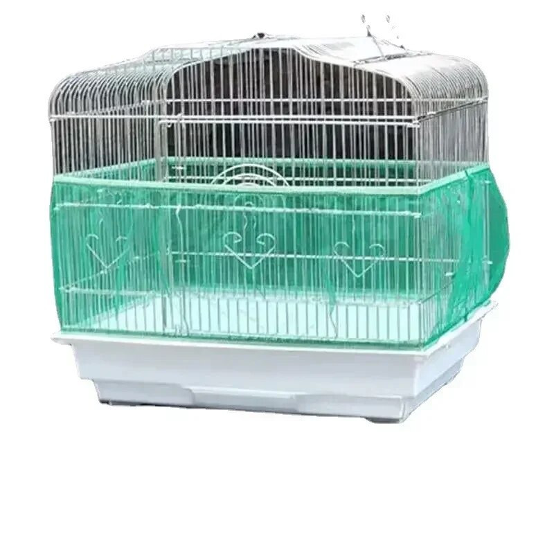 Cușcă elastică plasă papagal păsări cușcă plasă plasă cușcă pentru păsări husă coajă plasă păsări giulgii prinzător gardă pasăre cușcă pentru păsări