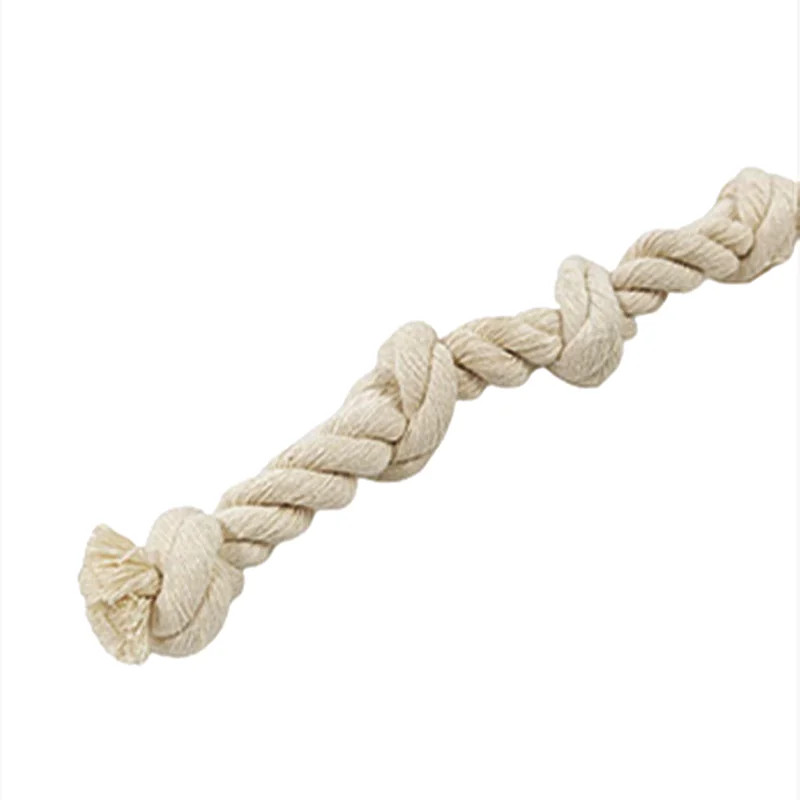 Kućni ljubimac, ptica, papiga, pamučno uže, čvor za penjanje, viseći dekor kaveza, ljuljačka, igračka za žvakanje, otporna na ugriz, bijela pamučna užeta, stojeća papiga