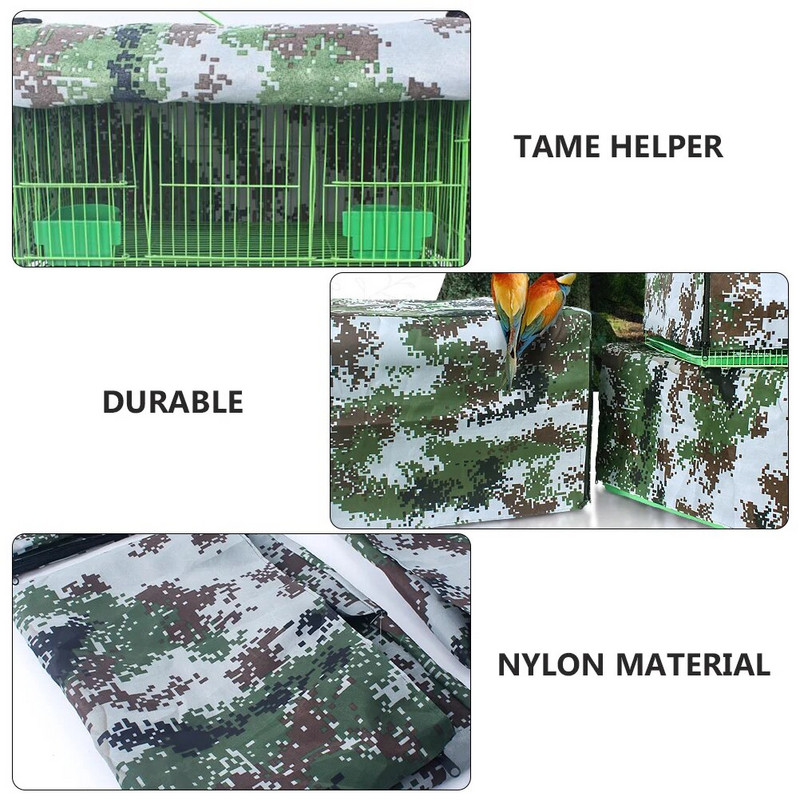 1 vnt. naminių paukščių narvelio dangtis Paukščių narvelio dangtis paukščių narvelio apsauginis dangtelis Atsitiktinės spalvos