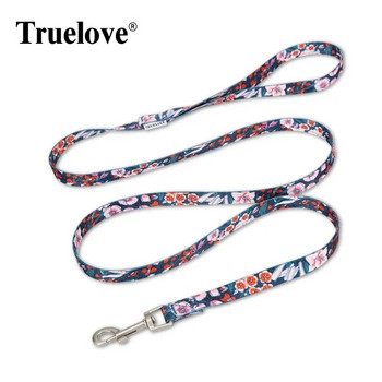 Truelove Floral λουρί κατοικίδιων ζώων Σχέδιο ελατηρίου Μικρά αγόρια, κορίτσια, σκύλοι, γάτες, προπόνηση για τρέξιμο με σχοινί, πολυεστέρας TLL3113