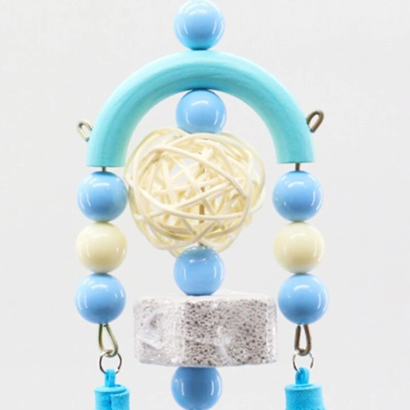 Akrilne perle Kavez za ugrize papige Viseća igračka Ugriz papige Pet igračka za kavez