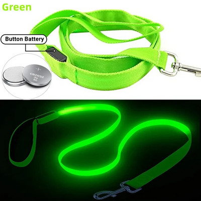 Led Pet Dog pavadėlio virvė su šviesiai šviečiančiu švino pavadėliu, USB įkrovimu, skirtas šunų saugai, mirksinčios švytinčios antkaklio petnešos priedai