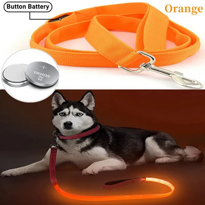 Led Pet Dog pavadėlio virvė su šviesiai šviečiančiu švino pavadėliu, USB įkrovimu, skirtas šunų saugai, mirksinčios švytinčios antkaklio petnešos priedai