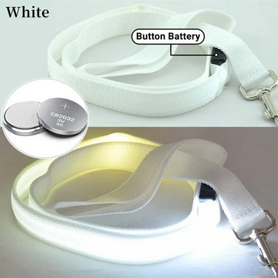 Led Pet Dog pavadėlio virvė su šviesiai šviečiančiu švino pavadėliu, USB įkrovimu, skirtas šunų saugai, mirksinčios švytinčios antkaklio petnešos priedai