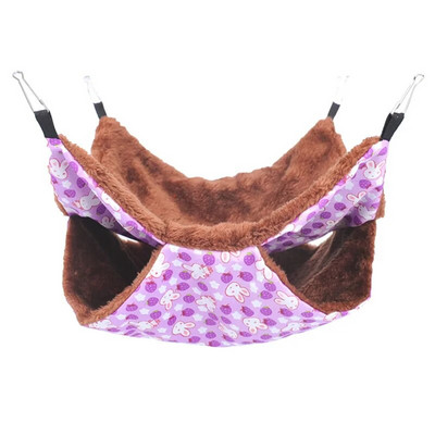 Dizaineris naminių gyvūnėlių hamakas medvilnė pelė šeškai jūrų kiaulytės katės pakabinama lova katėms graužikams hamakas žiurkėnų augintiniams reikmenys