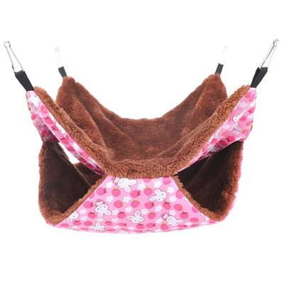 Dizaineris naminių gyvūnėlių hamakas medvilnė pelė šeškai jūrų kiaulytės katės pakabinama lova katėms graužikams hamakas žiurkėnų augintiniams reikmenys