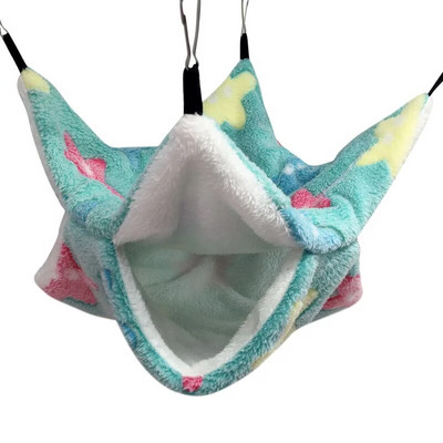 Dizaineris naminių gyvūnėlių hamakas medvilnė pelė šeškai jūrų kiaulytės katės pakabinama lova katėms graužikams hamakas žiurkėnų augintiniams reikmenys