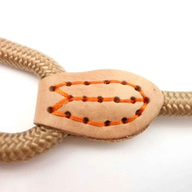 Novi stil uzice za pse Povodac s kliznim užetom Povodac za teške uvjete rada Pleteno uže Podesiva petlja i ovratnik Povodci za treniranje za srednje velike pse