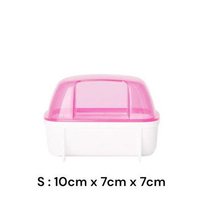 Vonios kambarys su žiurkėnų žiurkėnų vonia Maži priedai maudymosi mažiems gyvūnėliams šinšilos jūrų kiaulytės tualetas