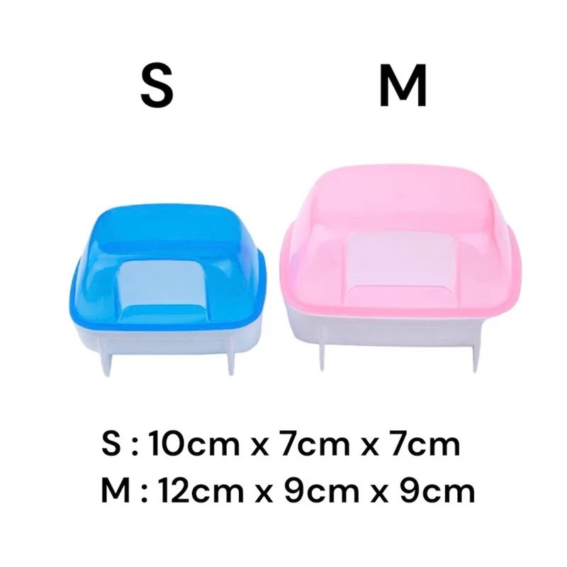 Vonios kambarys su žiurkėnų žiurkėnų vonia Maži priedai maudymosi mažiems gyvūnėliams šinšilos jūrų kiaulytės tualetas