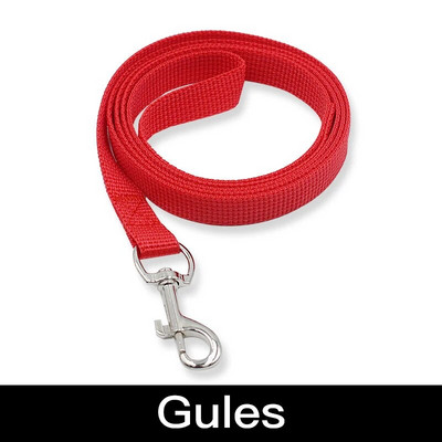 7 spalvos 120 cm * 1,5 cm Nailono naminių šunų pavadėlis šunų antkaklis vaikščiojimo treniruočių pavadėlis katėms šunų petnešos antkaklis pavadėlio diržo diržas