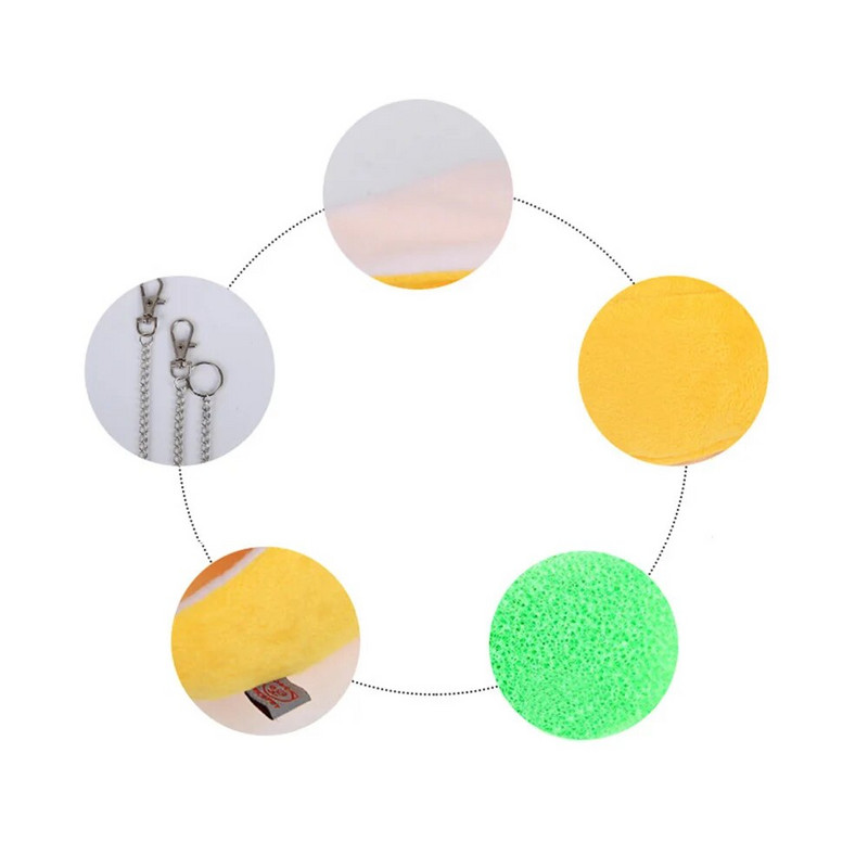 Naujovė Banano formos lizdas pliušinis medvilninis žiurkėnas Šiltas namas Hamakas Žiurkė Pelė Gyvenamasis namas Kabantys Medžio lovos Žiurkėno priedai