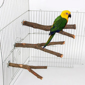 1vnt 15/20/30cm Paukščiai Priedai Paukščių narveliai Lazdelės Mediniai daiktai Stovas Medžio šaka Ešeriai Asesorips Para Aves Vogel Stokjes