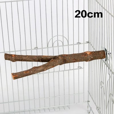 1vnt 15/20/30cm Paukščiai Priedai Paukščių narveliai Lazdelės Mediniai daiktai Stovas Medžio šaka Ešeriai Asesorips Para Aves Vogel Stokjes