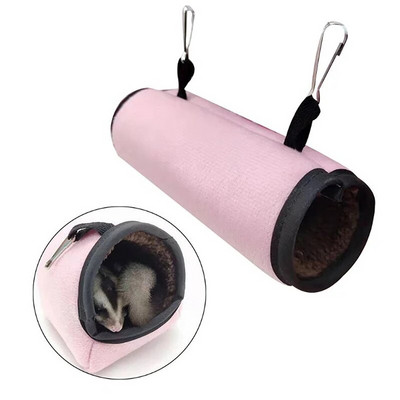 Cușcă pentru hamster, tunel pentru dihor, hamac pentru șobolan, tub cald de hamster, jucărie, cușcă pentru pat suspendat, pentru hamster, iepure, cobai, animale mici