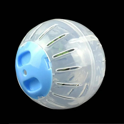 Plastikiniai lauko sportiniai kamuoliukų šlifavimo žiurkės mažos naminių pelės bėgimo kamuoliukas žaislas žiurkėno gerbilas mankštos kamuoliukas žaislas mažiems naminiams gyvūnėliams