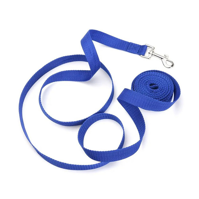 1 buc. frânghie de tracțiune colorată pentru animale de companie, lesă flexibilă de plumb pentru câine, pentru antrenament pentru cățeluș, frânghie de tracțiune pentru pisici, guler, cureaua de lesă