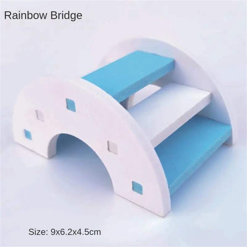 Sastavljena igračka s toboganom za hrčka Zamorac Zlatni medvjed Smiješna prozračna kućica za hrčka Gnijezdo Činčila Igračka za vježbu za hrčka Pribor