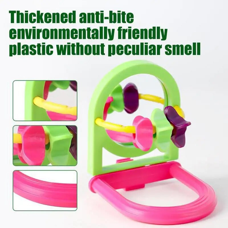 Paukščių veidrodžio interaktyvus žaislas, skirtas mažoms papūgėlėms, papūgėlėms.