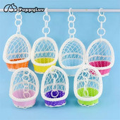 Sūpynių lizdo narvai Pakabinama lova Žiurkėno hamakas Sodo puošmena Papūgos krepšelis Mažas augintinio lopšys Pynimas paukščių lizdo hamakas