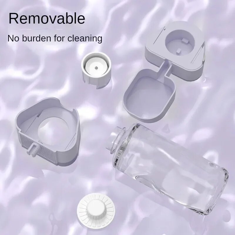 Triušio vandens tiektuvas narve pakabinamam žiurkėnų gėrimui vandens butelis Vandens butelis su stovu gyvūno ežiuko žiurkėno reikmenys 17 uncijų