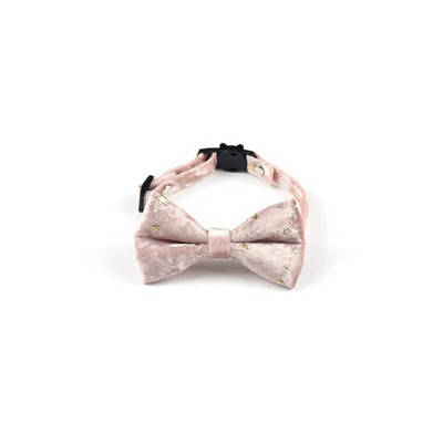 Панделка Кадифена котешка яка Регулируема предпазна катарама Коте Папийонка Сладко кученце с панделка Чихуахуа Колие Доставки за домашни любимци