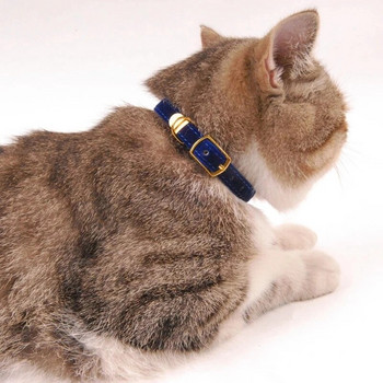Κολάρο γάτας για γάτες Μικρά σκυλιά Γατάκια Ρυθμιζόμενα μονόχρωμα Κολάρα για κατοικίδια Προϊόντα Τσιουάουα Προμήθειες για κατοικίδια