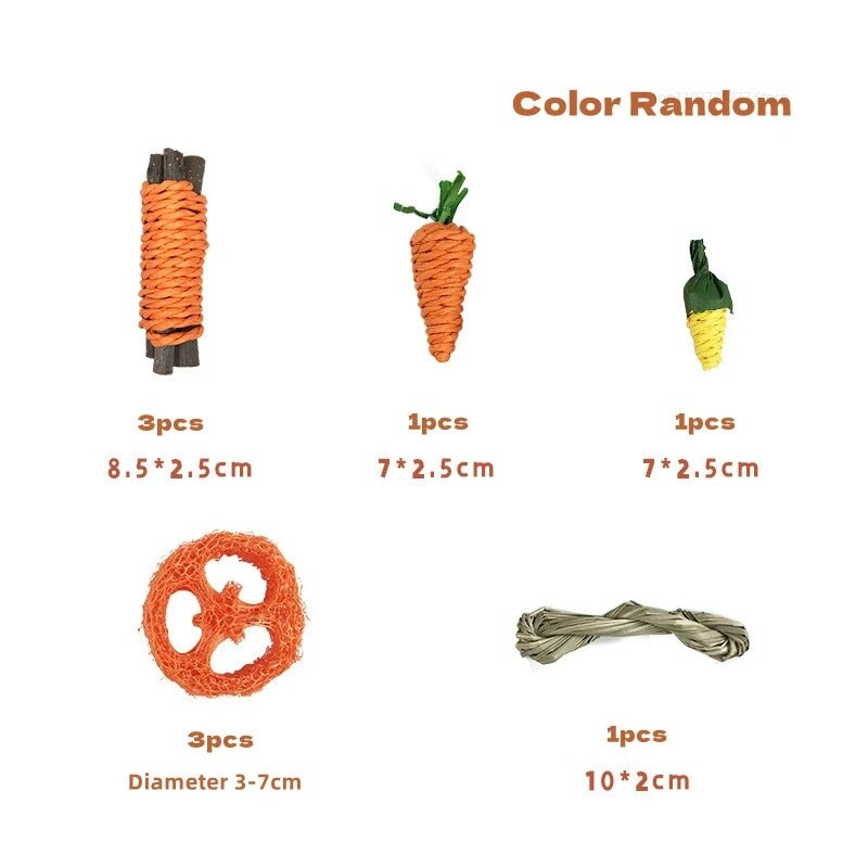 Играчки за дъвчене на заек за скърцане със зъби Зайче Моларни играчки Подобряване на здравето на зъбите За хамстери Чинчили Морски свинчета Дървена закуска